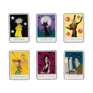 Coraline Tarot Card Pin Badge Blindbox by Loungefly