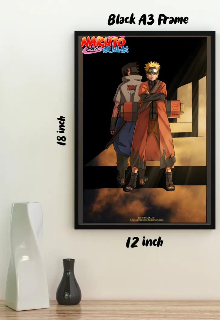 Naruto and Sasuke Poster