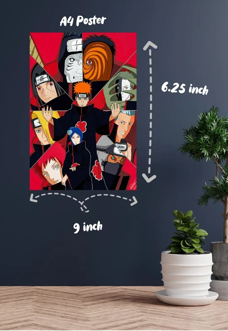 Naruto Characters Poster