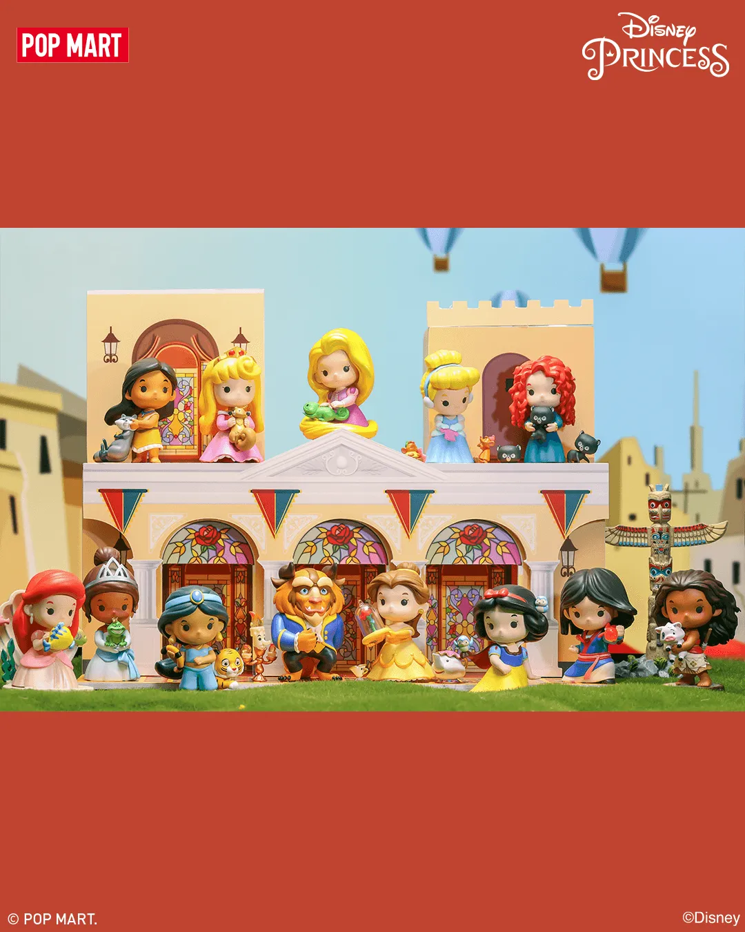 POP MART Disney Princess Fairy Tale Friendship Series