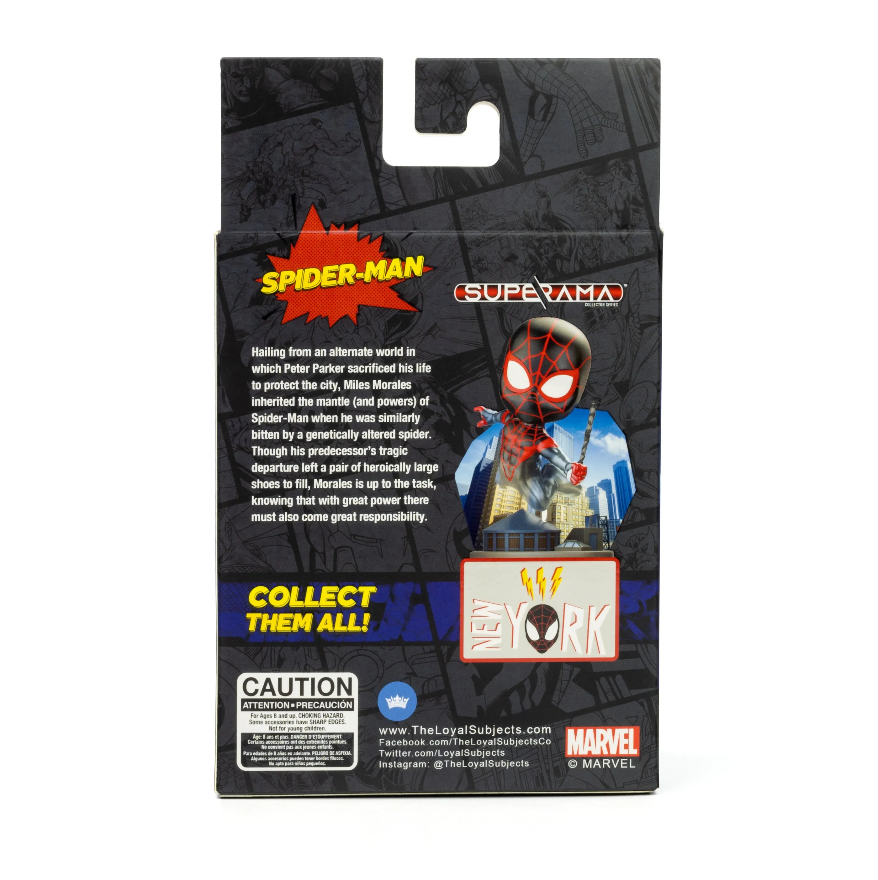 The Loyal Subjects Superama - Marvel Spider-Man (Miles Morales) PX Limited Edition Diorama LOW STOCK